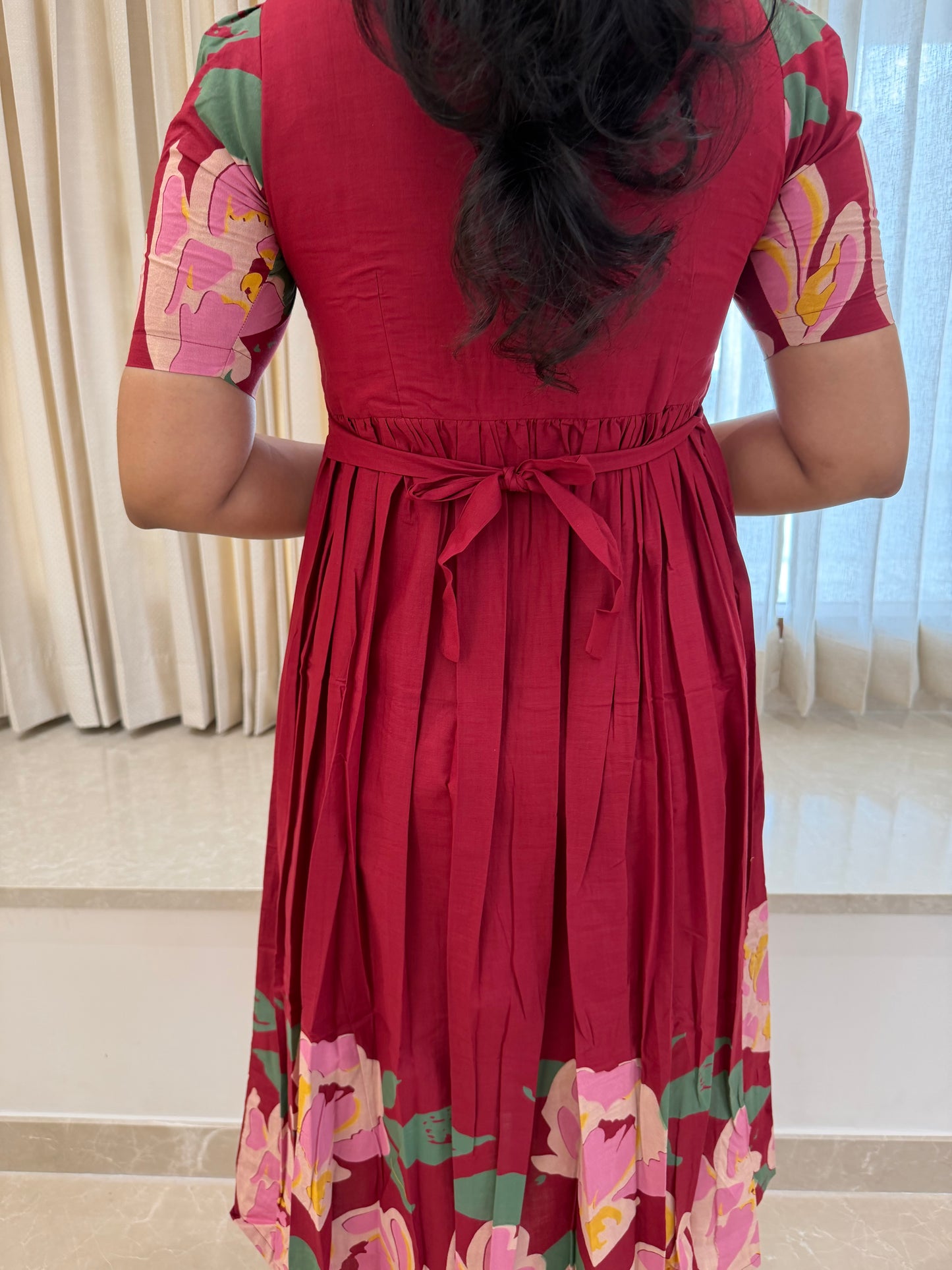 Red Bliss Cotton Maxi
