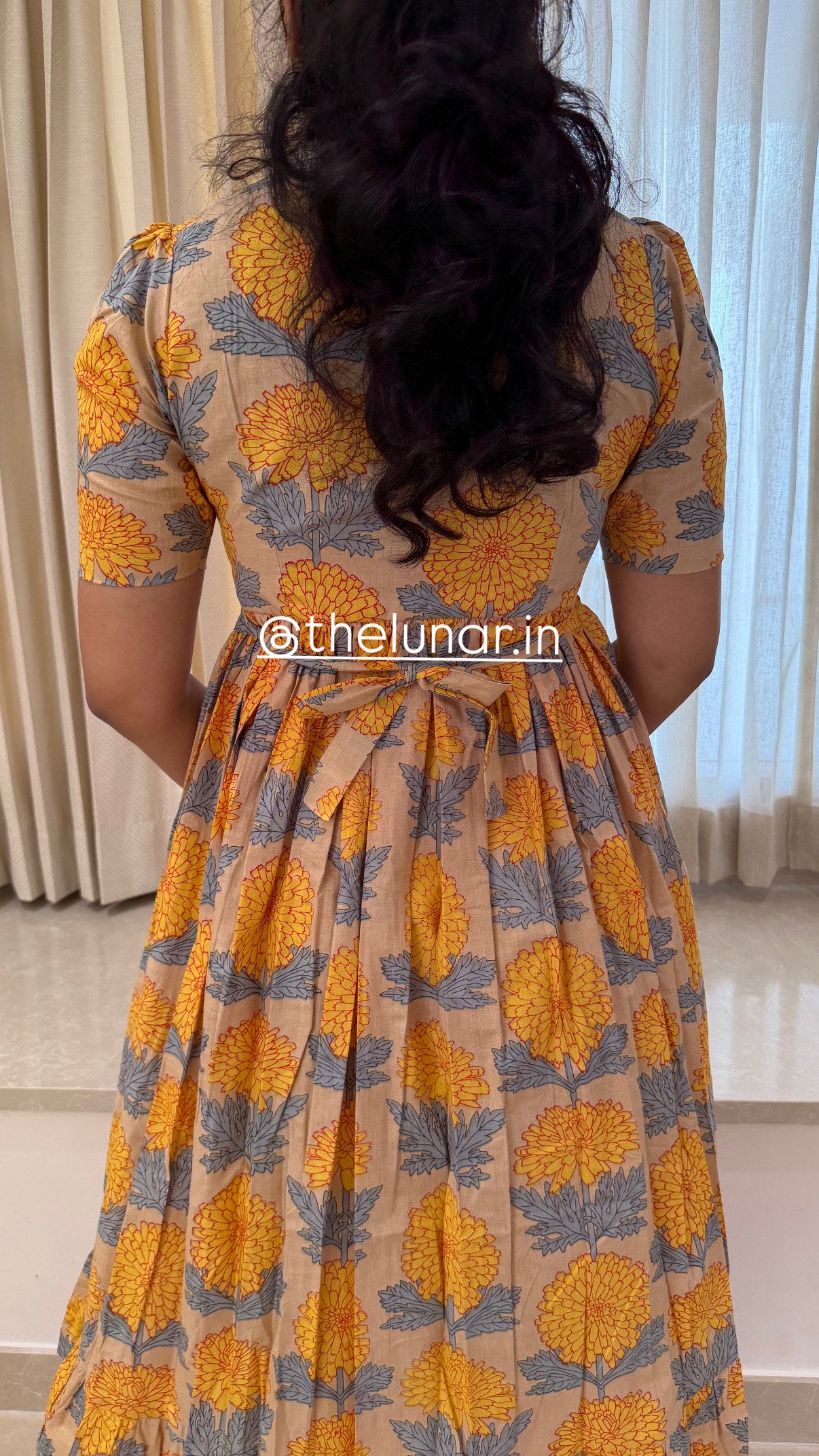 Marigold Cotton Maxi