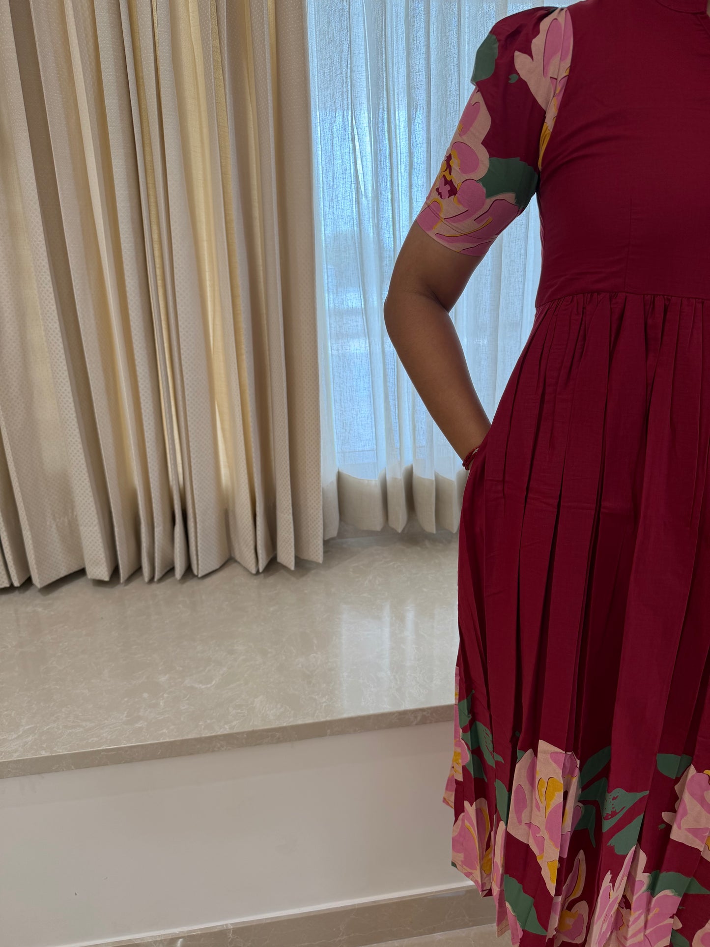Red Bliss Cotton Maxi