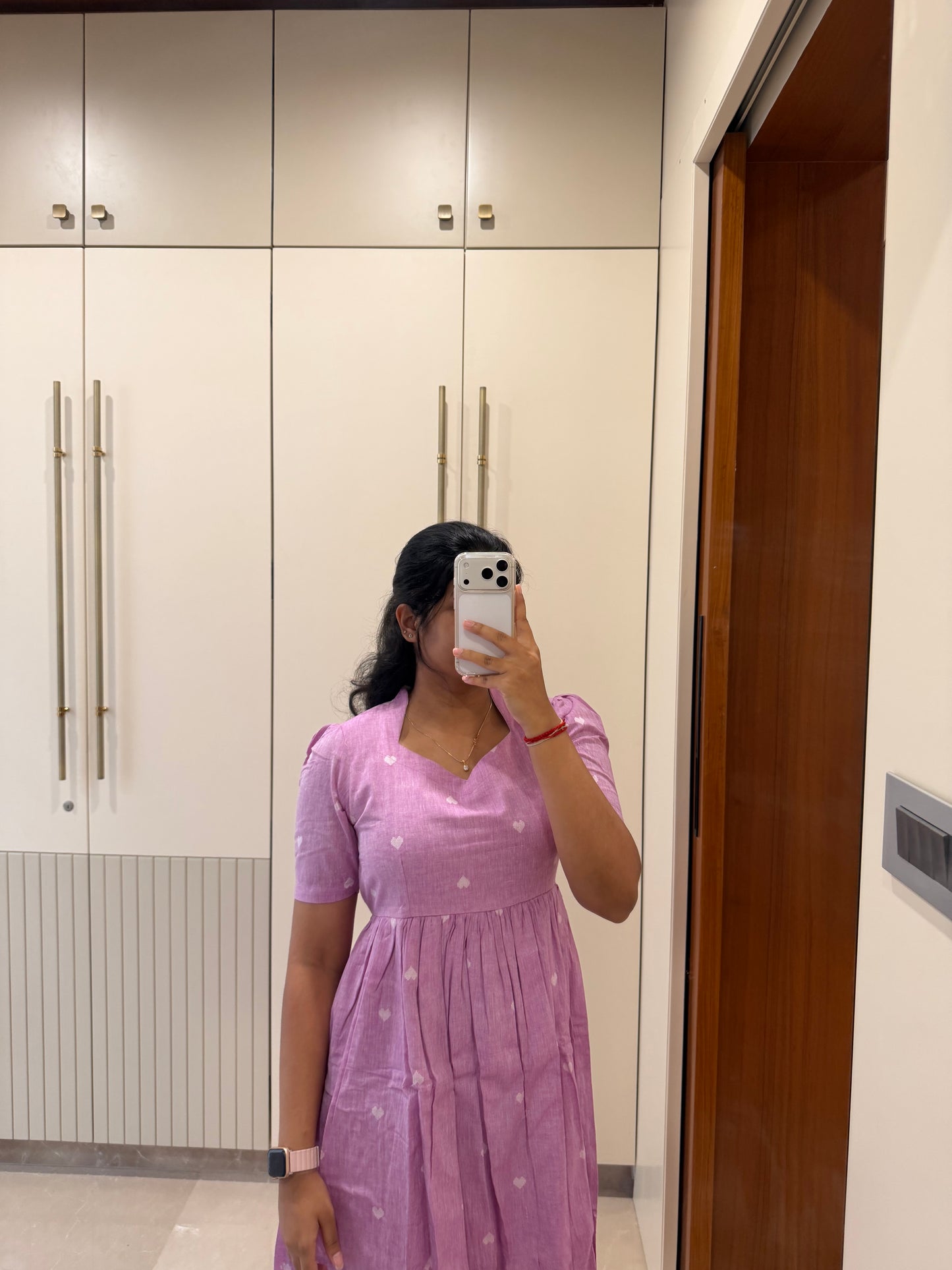Purple Heart Handloom Cotton Maxi