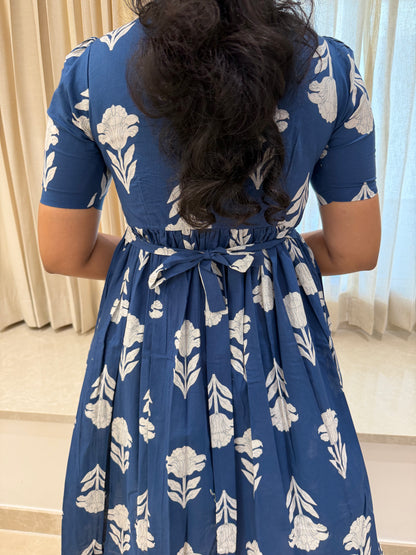 Ink Blue Cotton Maxi
