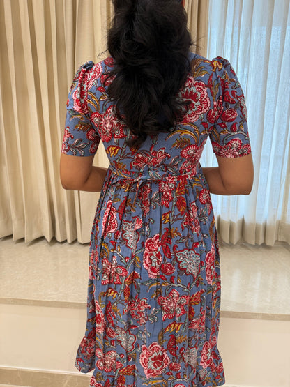 Multi Floral Cotton Maxi