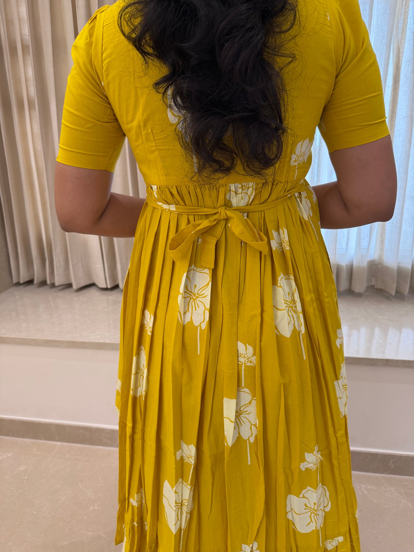 Manjal Cotton Maxi
