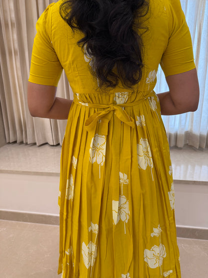 Manjal Cotton Maxi