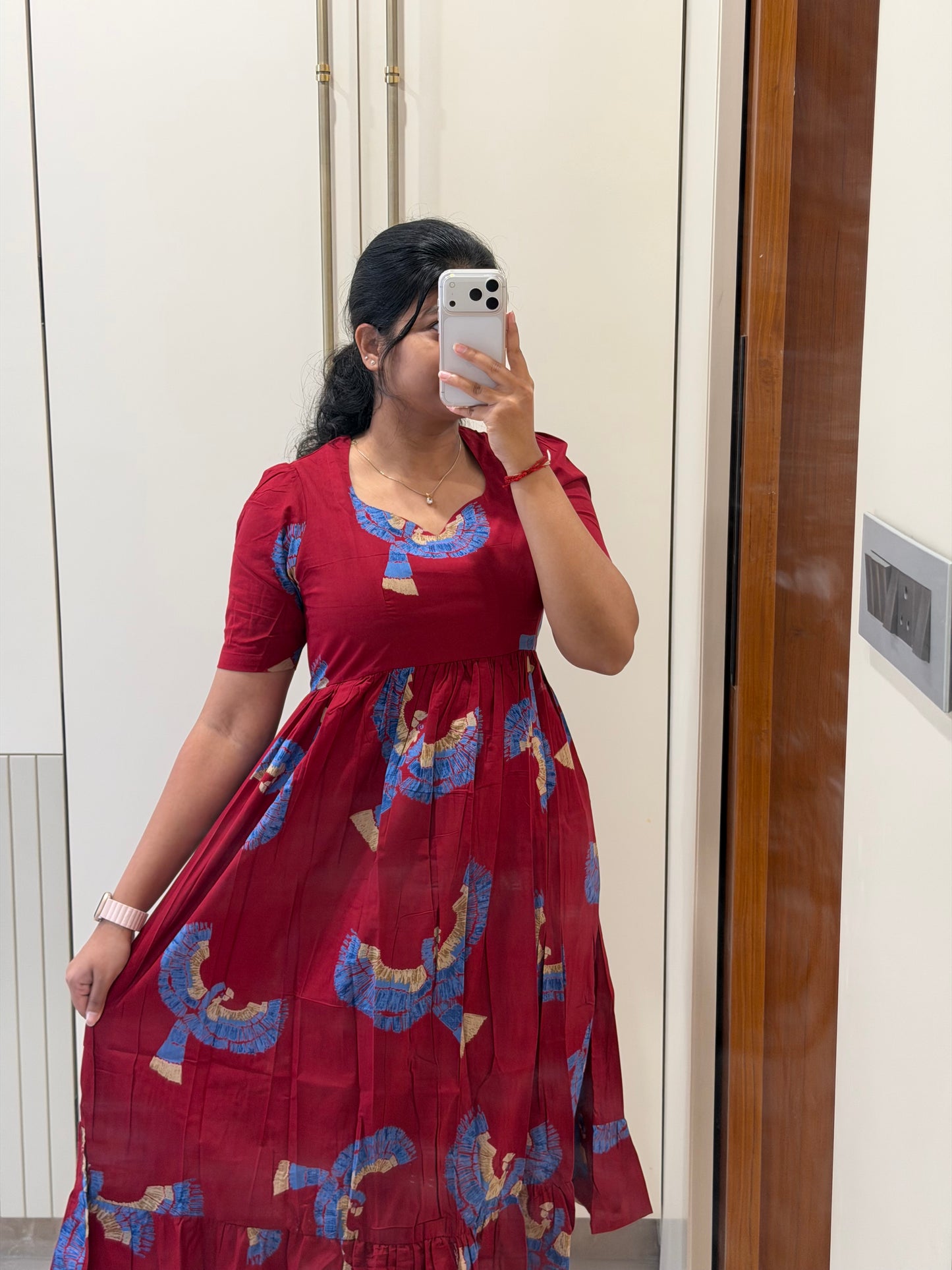 Red Eagle Cotton Maxi